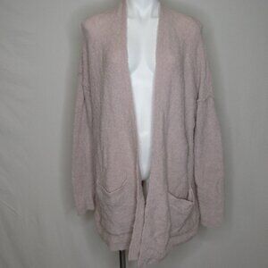 Free People Light Purple Pink Cozy Cape Cardgian Sweater Women's S Small